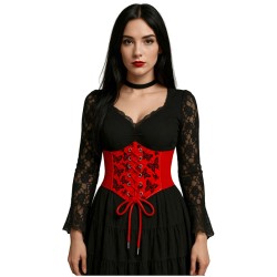 Corset rojo adulta | Ducaval | Envías 24/48 horas 