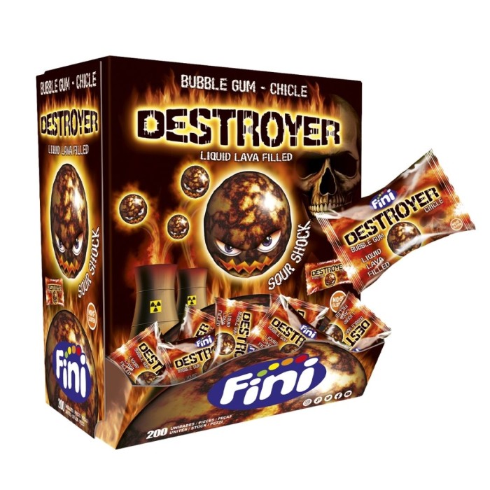 Fini Destroyer chicle 200u | DUCAVAL |Envios 24/48 horas