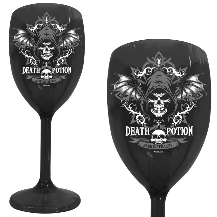 Copa death potion negra 19 cm | Ducaval | Envías 24/48 horas 