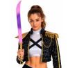 Espada Pop Star Hunter Rosa y Morada para Disfraz | Ducaval | Envías 