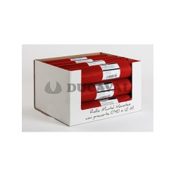 Rollo mantel rojo 0.40x12m precortado