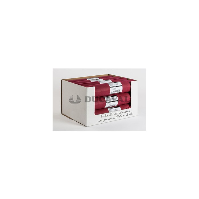 Rollo mantel burdeos 0.40x12m precortado Ducaval envios 2448 horas