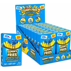 Gummy Fries Shake Box Azul 70 g – 12 Unidades | Ducaval | Envías 24/4