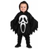 Poncho Scream Infantil Negro con Capucha para Halloween | Ducaval | E
