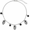 Collar de Calaveras y Bolas Negras para Halloween | Ducaval | Envías 