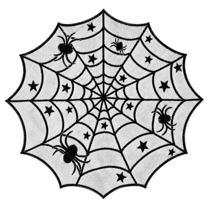 Mantel De Encaje Telaraña 100 Cm | Ducaval | Envíos 24/48 horas 