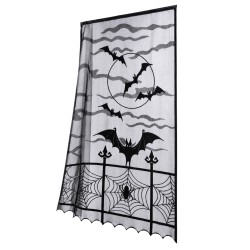 Decoración De Ventana Murciélagos 102x213 Cm | Ducaval | Envíos 24/48