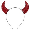 Diadema De Diablo Con Cuernos Rojos | Ducaval | Envíos 24/48 horas 