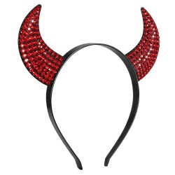 Diadema De Diablo Con Cuernos Rojos | Ducaval | Envíos 24/48 horas 
