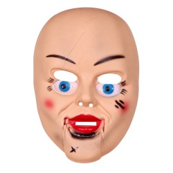 Máscara De Muñeca De Terror PVC | Ducaval | Envíos 24/48 horas 
