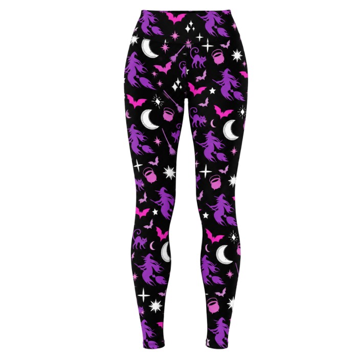 Leggins Estampado De Brujas | Ducaval | Envíos 24/48 horas 