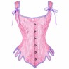 Corset medieval rosa con tirantes | Ducaval | Envías 24/48 horas 