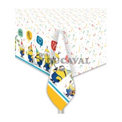 Mantel plástico minions 120x180cm | Ducaval |