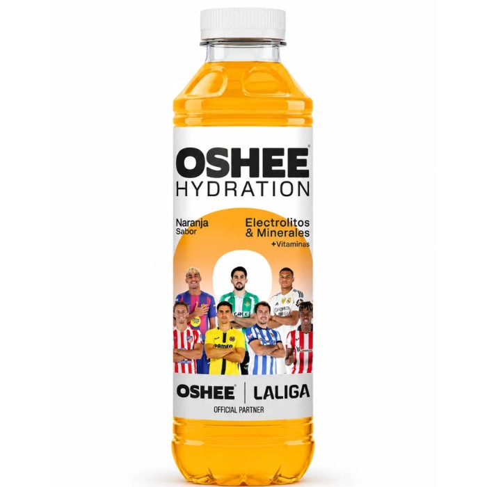 OSHEE Hydration Naranja 555 ml – Bebida Deportiva  | Ducaval | Envías