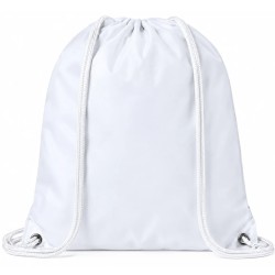 Mochila Dinki Blanca de Cuerdas Tipo Saco | Ducaval | Envías 24/48 ho
