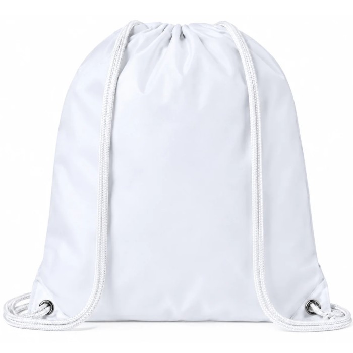 Mochila Dinki Blanca de Cuerdas Tipo Saco | Ducaval | Envías 24/48 ho