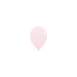 Globo látex rosa pastel 12.5cm 100ud Liragram | Ducaval | Envíos 24/4