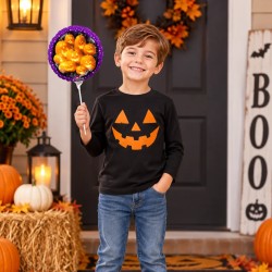 Globo Foil Mini Halloween Calabazas 23 cm – 9 Pulgadas | Ducaval | En