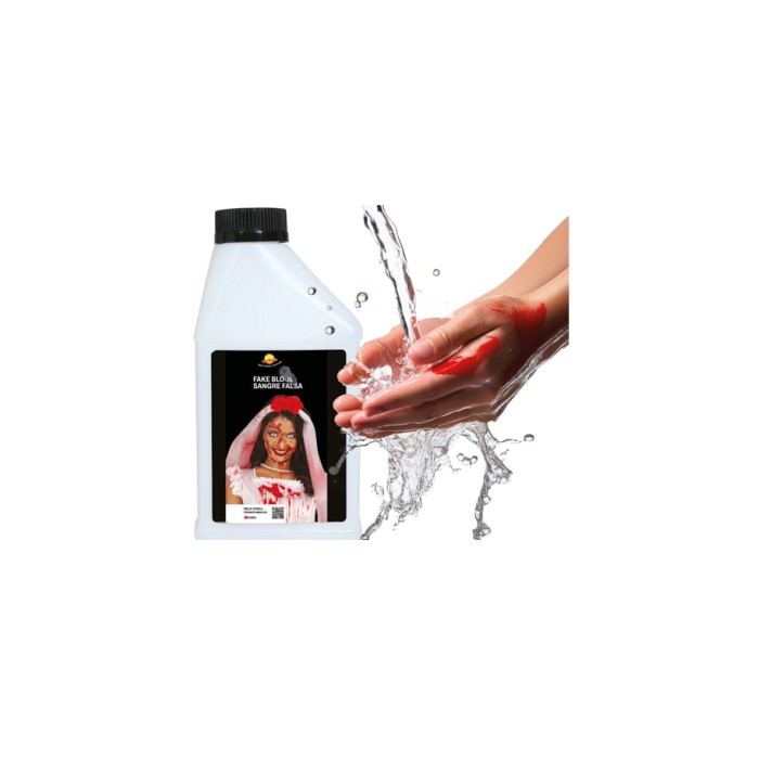 Bote De Sangre Falsa Lavable 1 L | Ducaval | Envíos 24/48 horas 