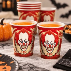 Vasos De Payaso 8 Unds 10 cm | Ducaval | Envíos 24/48 horas