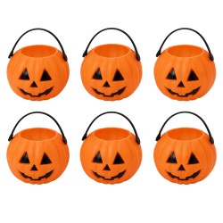 Cestitas De Calabaza 7 cm Pack De 6 | Ducaval | Envíos 24/48 horas