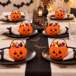 Cestitas De Calabaza 7 cm Pack De 6 | Ducaval | Envíos 24/48 horas