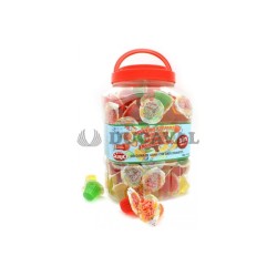 Tarrina jelly frutas b/160u sin azúcar. Ducaval envios 2448 horas