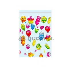 Bolsas decorada con solapa adhes 20x30 100ud| Ducaval |