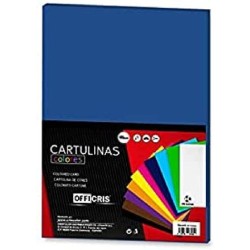 Cartulina azul marini 50x65 azul marino | Ducaval | Envíos 24/48h