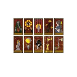 10 cartas voodoo de 11x20 cms| Ducaval | Envías 24/48 horas 