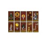 10 cartas voodoo de 11x20 cms| Ducaval | Envías 24/48 horas 