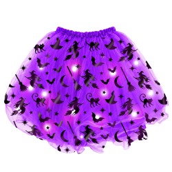 Tutú Lila Con Luz 40 Cm  | Ducaval | Envíos 24/48 horas 