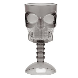Copa Calavera Negra 18 Cm 380 Ml  | Ducaval | Envíos 24/48 horas 