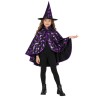 Set De Bruja Negro Y Lila Infantil Con Capa Y Sombrero | Ducaval | En