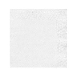 Servilletas blanca 40x40 2 capas. Ducaval envios 24/48 horas