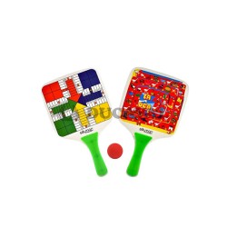 Palas con juegos parchís y oca