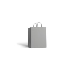  Bolsa papel c/ asa plata 32x40 | Ducaval | Envíos 24/48 horas