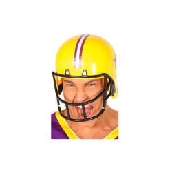 Casco futbol americano amarillo | Ducaval | Envíos 24/48 horas 