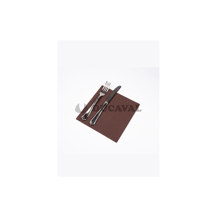Servilletas marrón 40x40 2 capas Ducaval 2448 horas