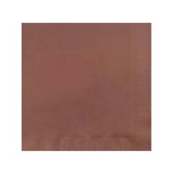 Servilletas marrón 40x40 2 capas Ducaval 2448 horas