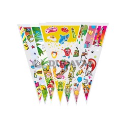 Bolsa triangular pequeña 100 u.