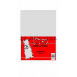Bolsa 20x30 cristal transparente 100u.Ducval envios 2448 horas