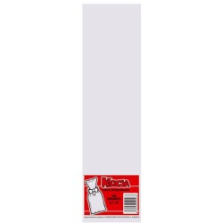 Bolsa 4.5X25 transparente 100 unidades  Disfraces Ducaval