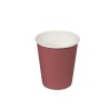 Vaso cartón burdeos 200cc 24ud  Disfraces Ducaval