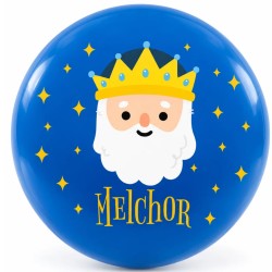 Pelota Reyes Magos Melchor Azul 20 cm – Deshinchada| Ducaval | Envías