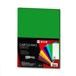 Cartulina verde 50x65cm | Ducaval | Envíos 24/48h