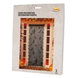 Decoración Puerta Encaje Negro 194x100cm| Ducaval | Envíos 24/48 hora