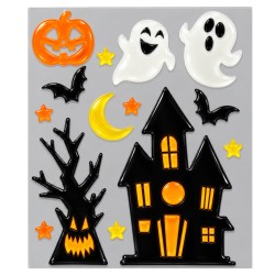 Decoración Gel Fantasmas 20x25 Cm | Ducaval | Envíos 24/48 horas 