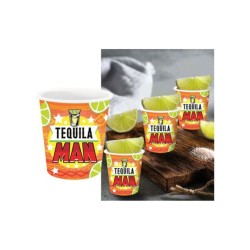 3 Chupitos tequila 5x6 cm. Ducaval Envios  2448 horas