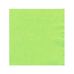 Servilletas verde pistacho 40x40 2 capas |Ducaval envios 2448 horas.